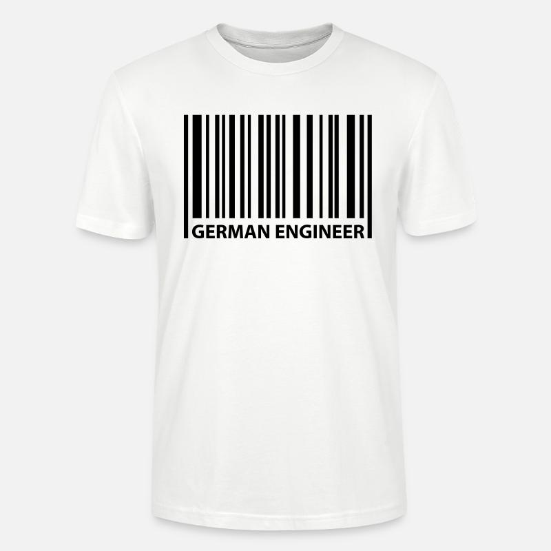 german engineer - Stanley/Stella Unisex Bio-T-Shirt CRAFTER - Weiß