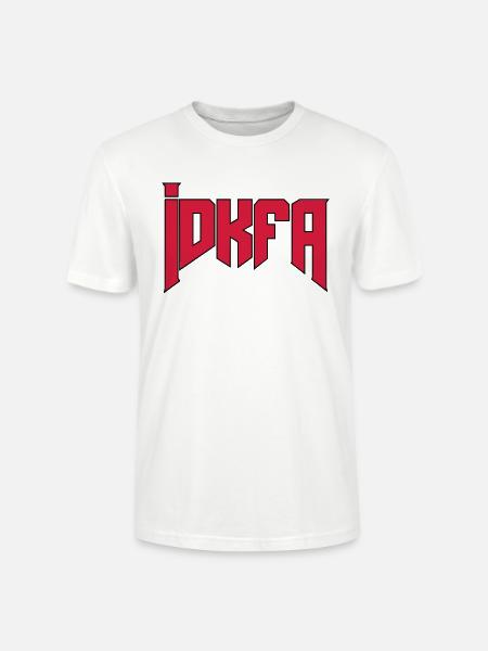 Doom Cheat-Code "idkfa" - Stanley/Stella Unisex Bio-T-Shirt CRAFTER - Weiß