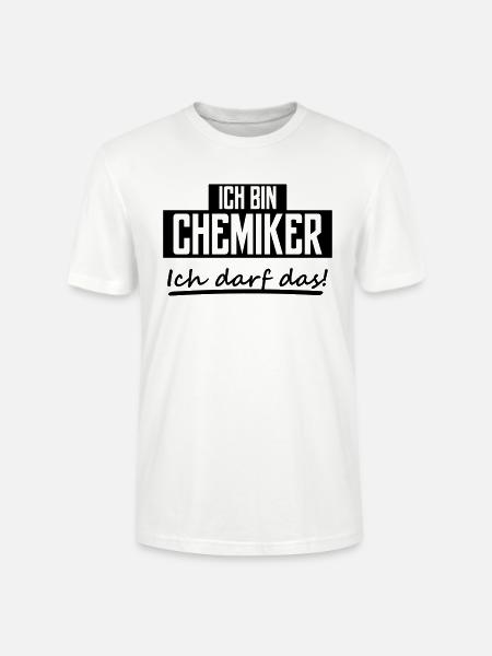 ich bin chemiker - Stanley/Stella Unisex Bio-T-Shirt CRAFTER - Weiß