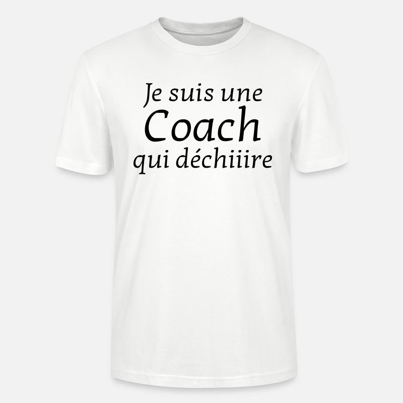 Coach / Coaching / Trainer / Sport - Stanley/Stella Unisex Bio-T-Shirt CRAFTER - Weiß