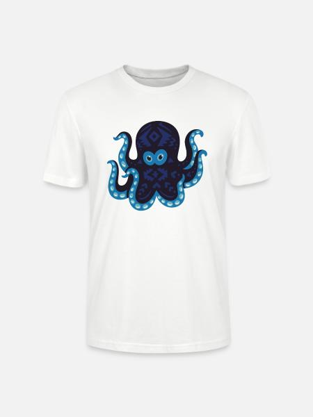 Meerestiere - Stanley/Stella Unisex Bio-T-Shirt CRAFTER - Weiß