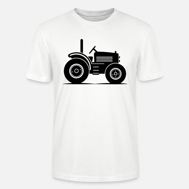 Traktor - Stanley/Stella Unisex Bio-T-Shirt CRAFTER - Weiß