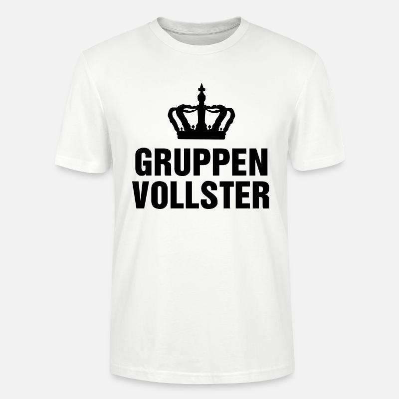 Gruppenvollster - Stanley/Stella Unisex Bio-T-Shirt CRAFTER - Weiß
