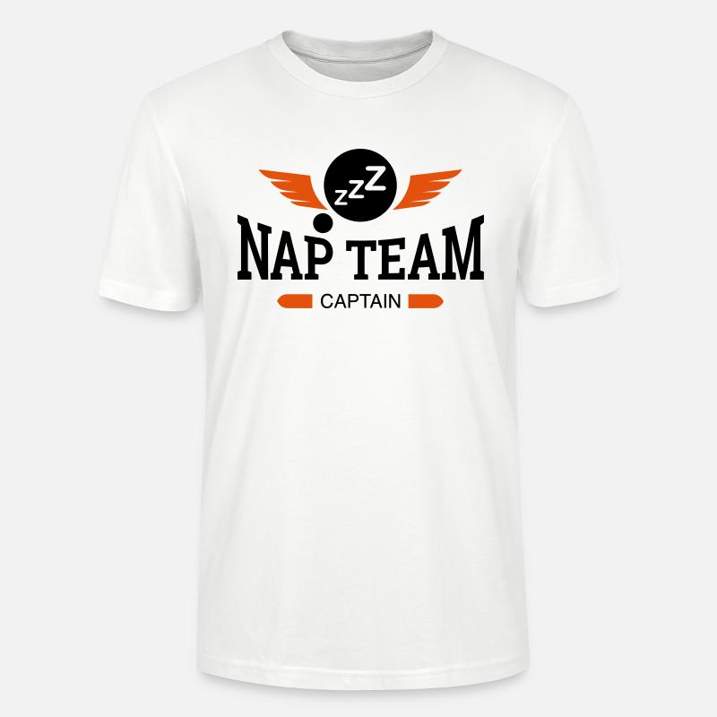 NAP TEAM Captain - Stanley/Stella Unisex Bio-T-Shirt CRAFTER - Weiß