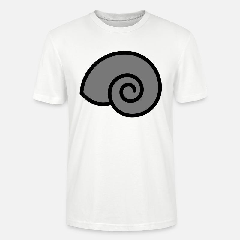escargot - T-shirt bio CRAFTER Stanley Stella Unisexe - blanc
