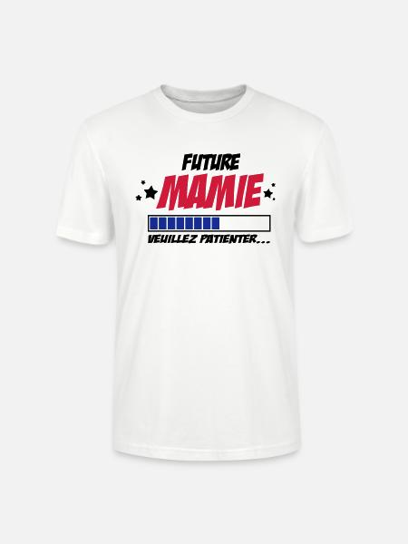future mamie - T-shirt bio CRAFTER Stanley Stella Unisexe - blanc