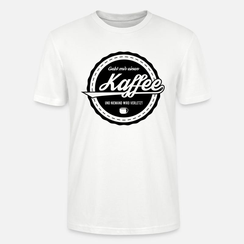 Kaffee - Stanley/Stella Unisex Bio-T-Shirt CRAFTER - Weiß