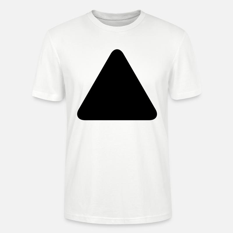 TRIANGLES TRIANGLES CLEAN - T-shirt bio CRAFTER Stanley Stella Unisexe - blanc
