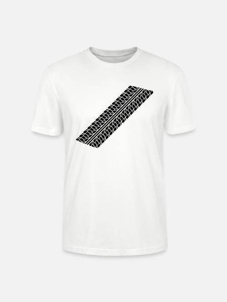 reifenspur__f1 - Stanley/Stella CRAFTER Unisex Organic T-Shirt - white