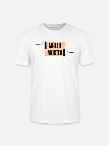 Malermeister - Stanley/Stella Unisex Bio-T-Shirt CRAFTER - Weiß