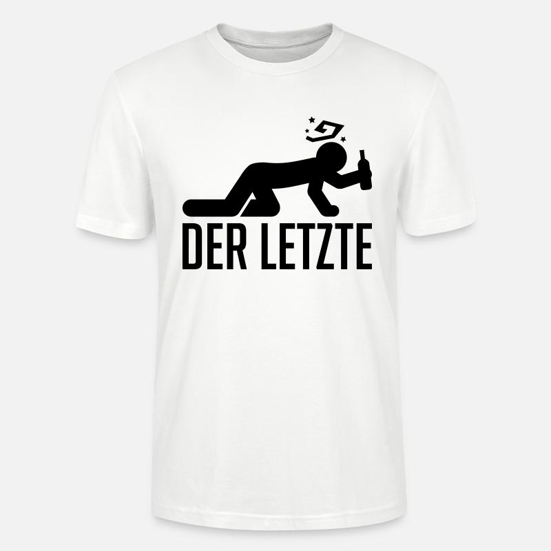 der_letzte_fu1 - Stanley/Stella Unisex Bio-T-Shirt CRAFTER - Weiß