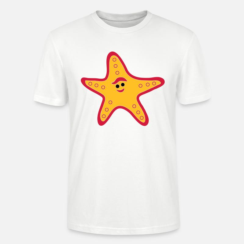 Seestern - Stanley/Stella Unisex Bio-T-Shirt CRAFTER - Weiß