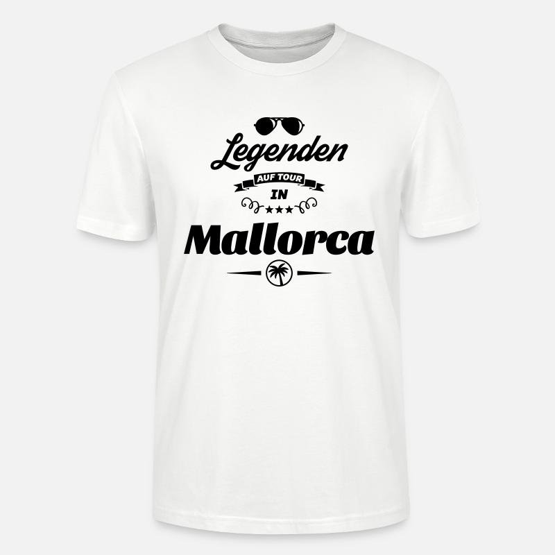 mallorca legenden - Stanley/Stella Unisex Bio-T-Shirt CRAFTER - Weiß