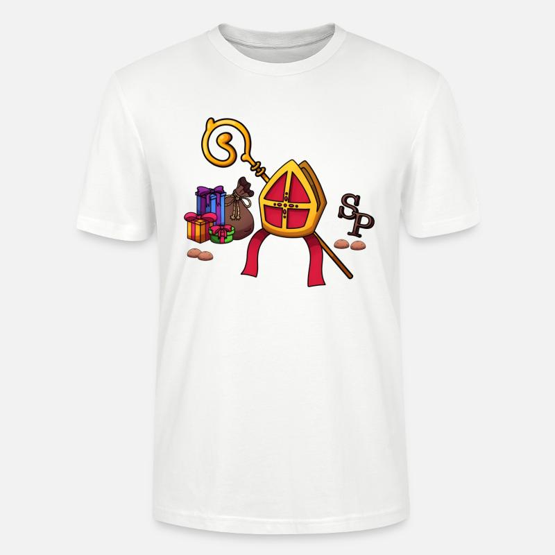 Sinterklaas Elemente - Stanley/Stella Unisex Bio-T-Shirt CRAFTER - Weiß