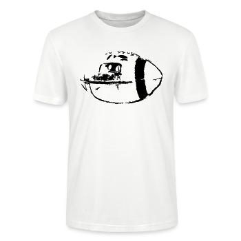 American Football American Vector Pride - Stanley/Stella CRAFTER Unisex Organic T-Shirt - white - Front - Alina (178cm) & Michal (187cm)