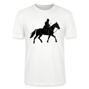 Crew Leader Rider - Stanley/Stella Unisex Bio-T-Shirt CRAFTER - Weiß - Vorne - Alina (178cm) & Michal (187cm)