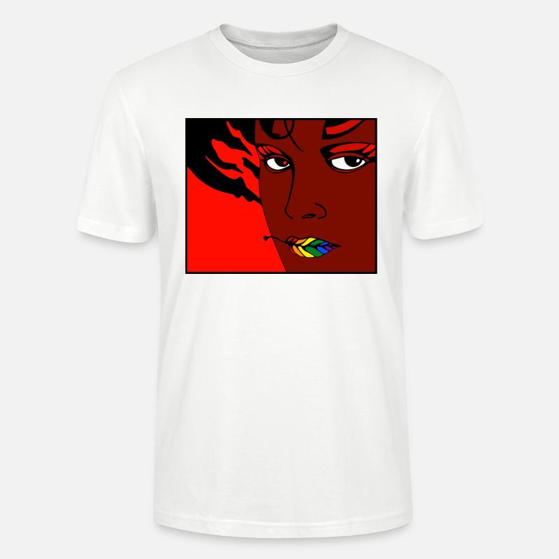 Vulkan 22a - Stanley/Stella Unisex Bio-T-Shirt CRAFTER - Weiß