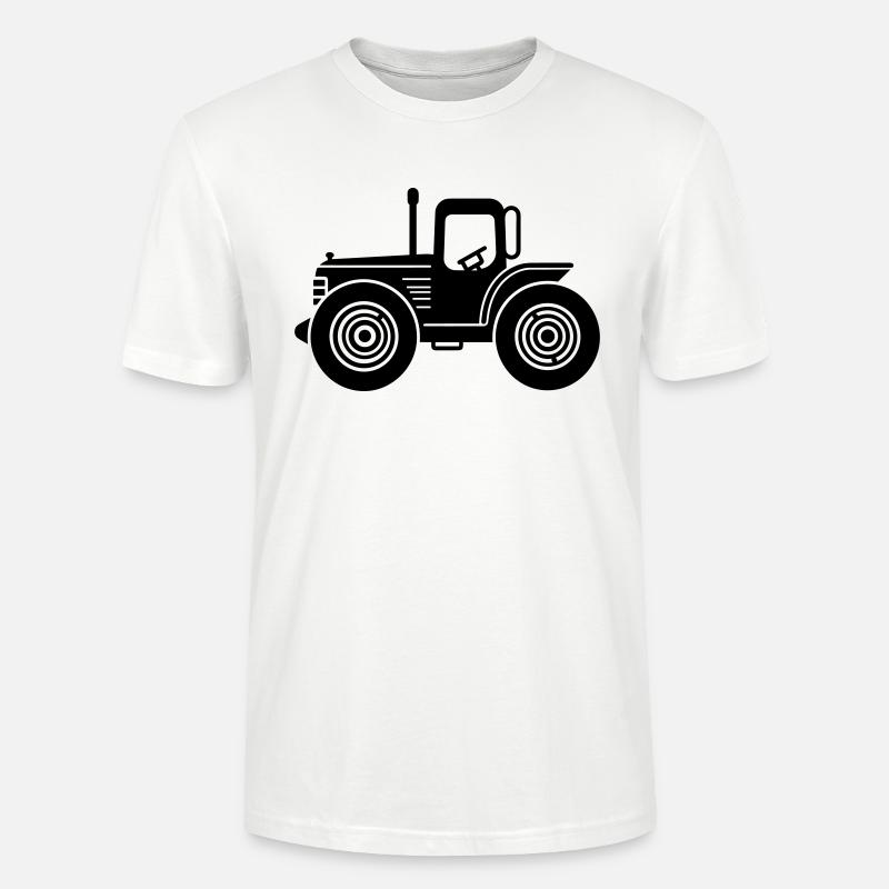Traktor - Stanley/Stella Unisex Bio-T-Shirt CRAFTER - Weiß