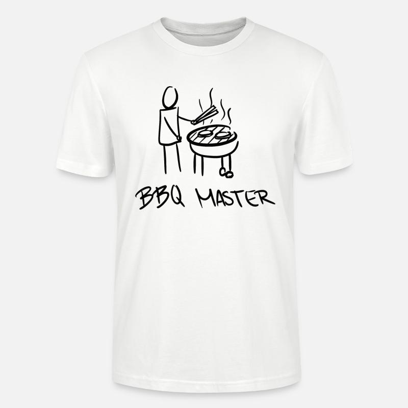 BBQ Master - Stanley/Stella Unisex Bio-T-Shirt CRAFTER - Weiß