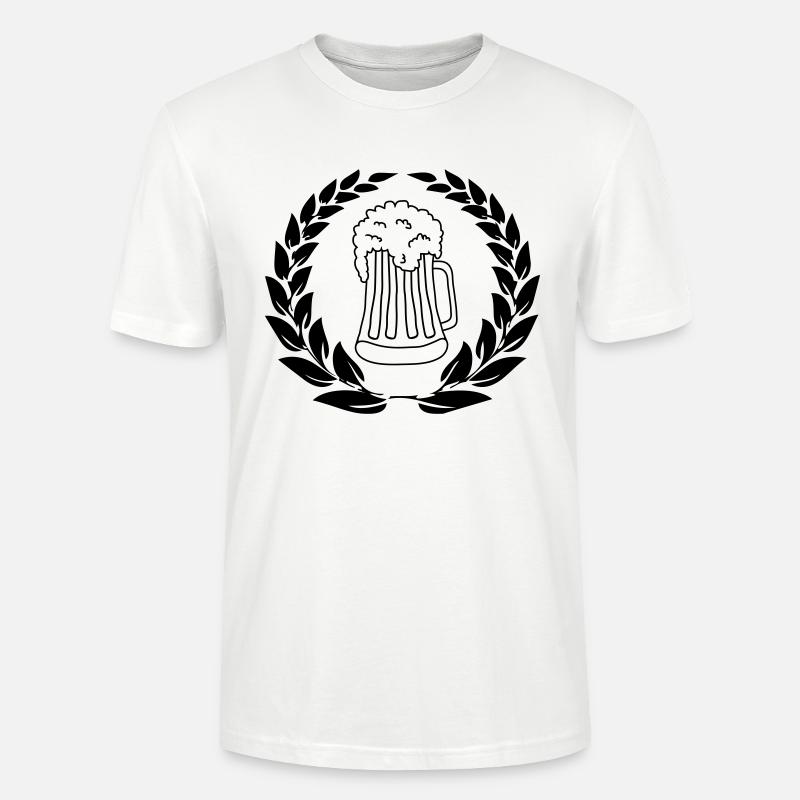 bier wappen 01 - Stanley/Stella Unisex Bio-T-Shirt CRAFTER - Weiß