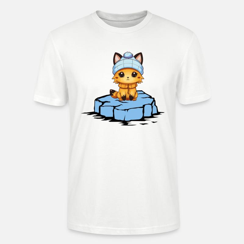 Fuchs Eisscholle - Stanley/Stella Unisex Bio-T-Shirt CRAFTER - Weiß