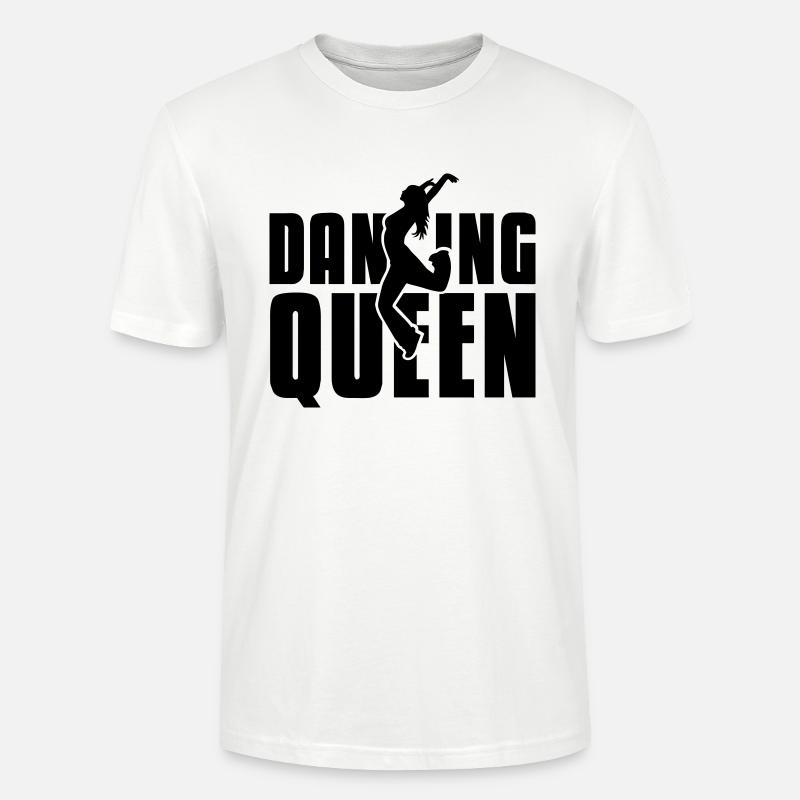 dancing queen - Stanley/Stella Unisex Bio-T-Shirt CRAFTER - Weiß