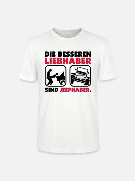 Ohne Worte. - Stanley/Stella Unisex Bio-T-Shirt CRAFTER - Weiß