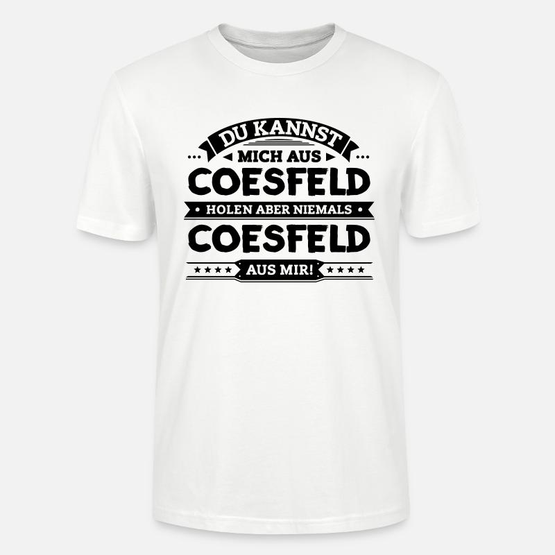 Mein Coesfeld - Stanley/Stella Unisex Bio-T-Shirt CRAFTER - Weiß