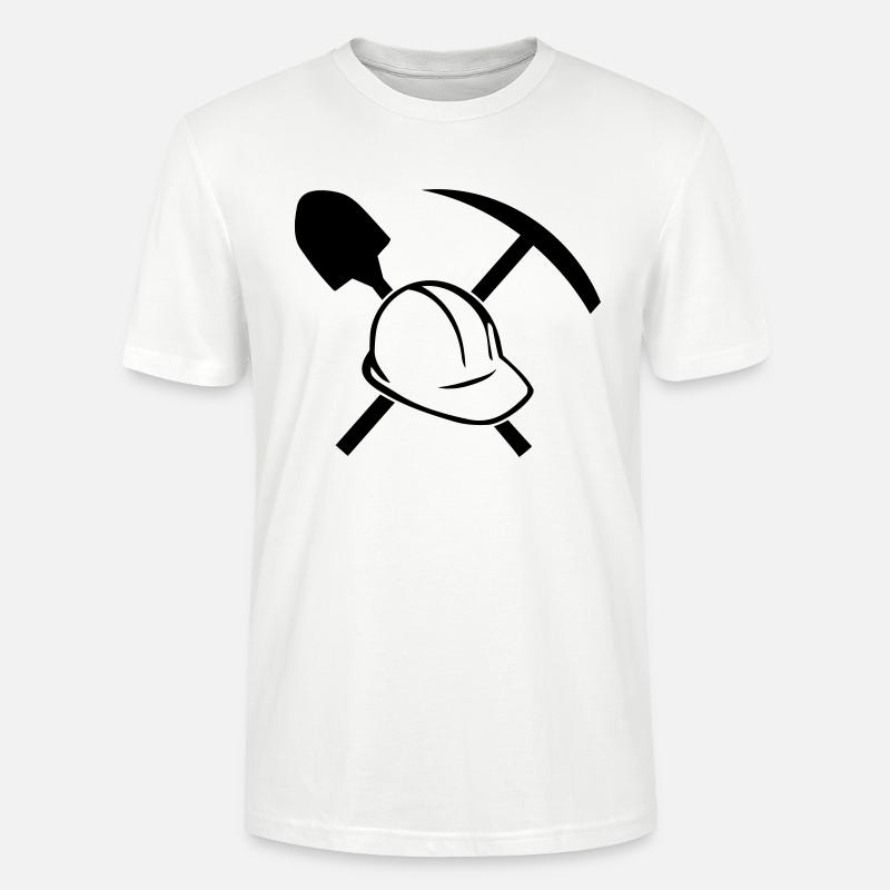 Outil de construction - T-shirt bio CRAFTER Stanley Stella Unisexe - blanc