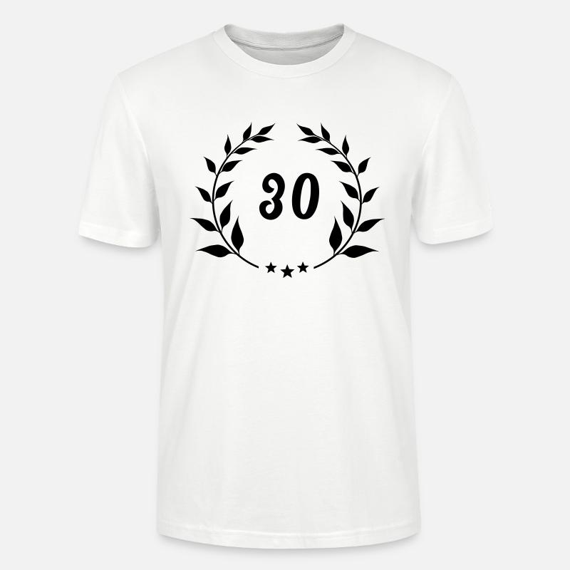 Meilenstein 30 - Stanley/Stella Unisex Bio-T-Shirt CRAFTER - Weiß