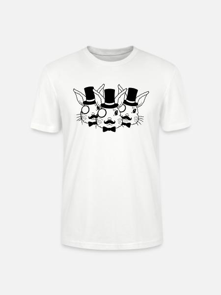 Friends Team Sir Hasen - Stanley/Stella CRAFTER Unisex Organic T-Shirt - white