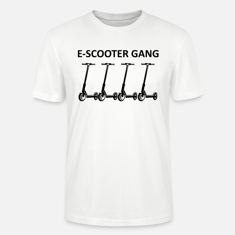 E-Scooter E-Roller Scooter - Stanley/Stella Unisex Bio-T-Shirt CRAFTER - Weiß