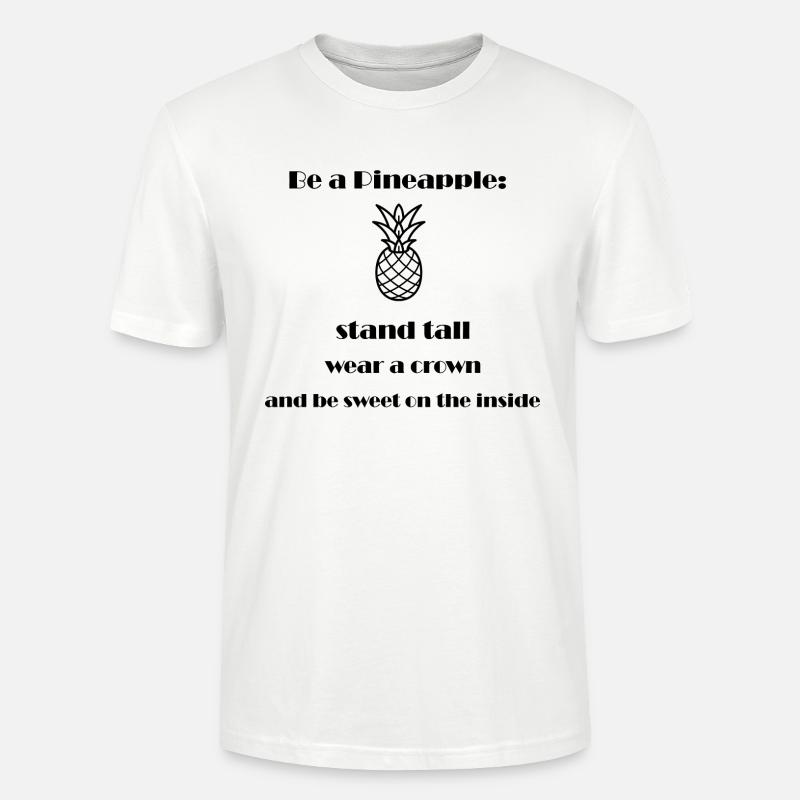 Pineapple - Stanley/Stella Unisex Bio-T-Shirt CRAFTER - Weiß