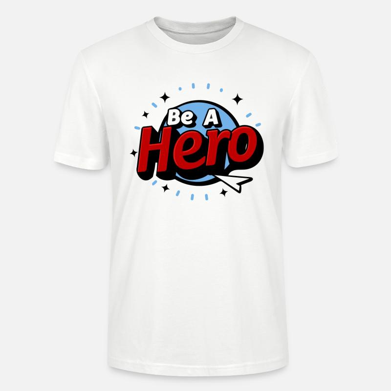 SEI EIN HELD - Stanley/Stella Unisex Bio-T-Shirt CRAFTER - Weiß