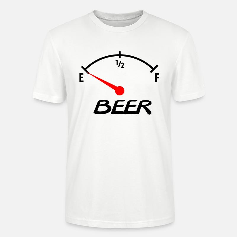 beer - Stanley/Stella Unisex Bio-T-Shirt CRAFTER - Weiß