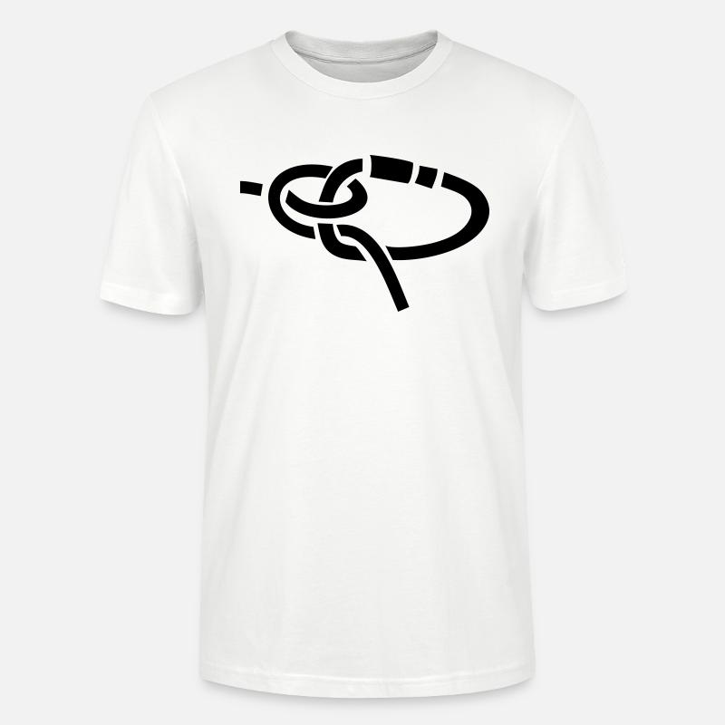 Karabiner - Stanley/Stella Unisex Bio-T-Shirt CRAFTER - Weiß