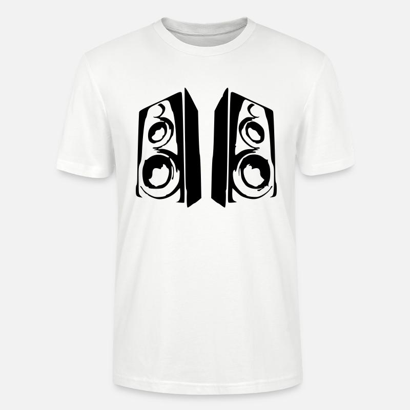 Speaker - T-shirt bio CRAFTER Stanley Stella Unisexe - blanc