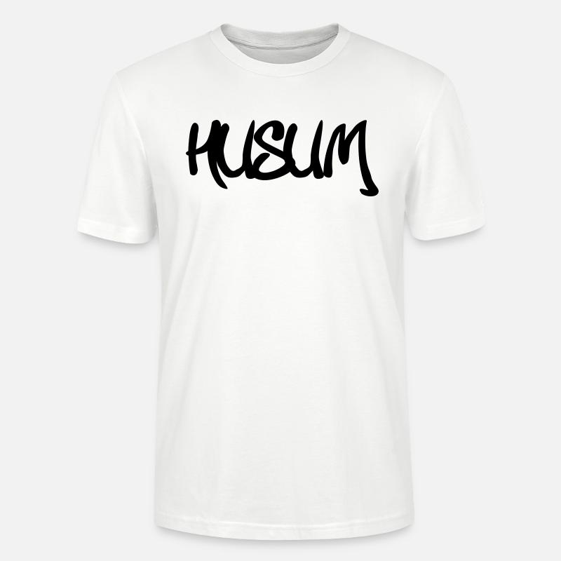 Husum Graffiti - Stanley/Stella Unisex Bio-T-Shirt CRAFTER - Weiß
