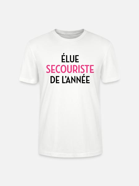 Secourisme / Secouriste / Secours / Secourir - T-shirt bio CRAFTER Stanley Stella Unisexe - blanc