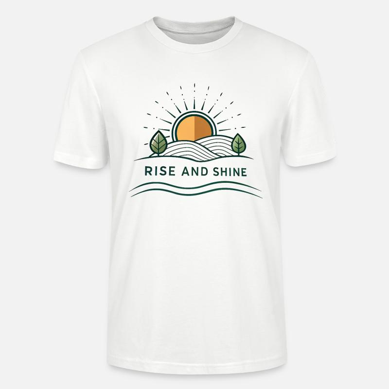 Raus aus den Federn - Stanley/Stella Unisex Bio-T-Shirt CRAFTER - Weiß