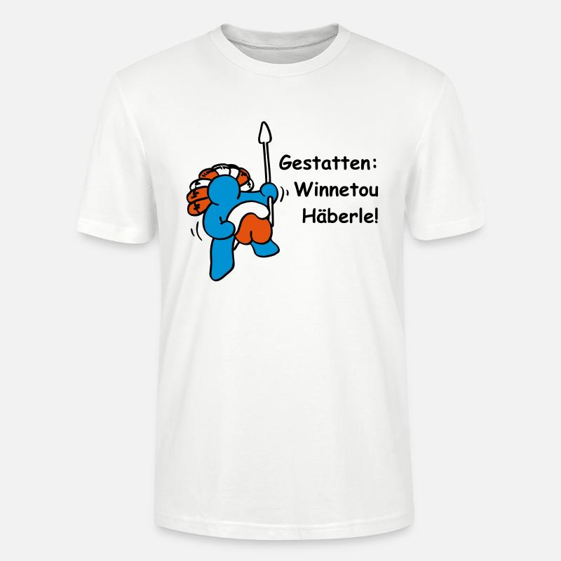 Winnetou Häberle - Stanley/Stella Unisex Bio-T-Shirt CRAFTER - Weiß
