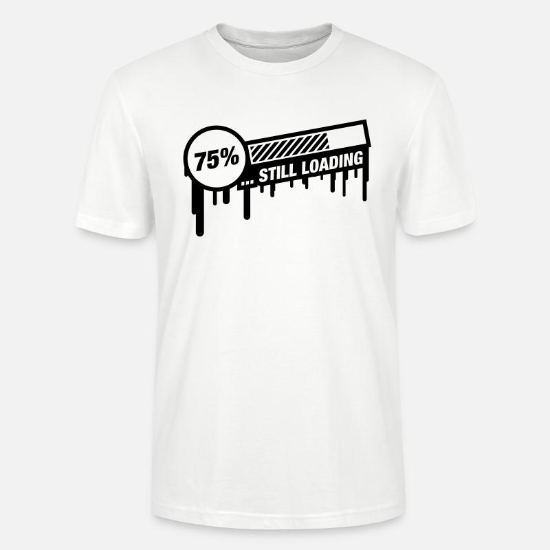 still_loading_graffiti_qu1 - T-shirt bio CRAFTER Stanley Stella Unisexe - blanc