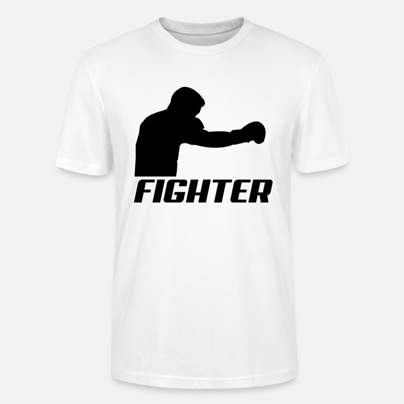 fighter1 - Stanley/Stella Unisex Bio-T-Shirt CRAFTER - Weiß