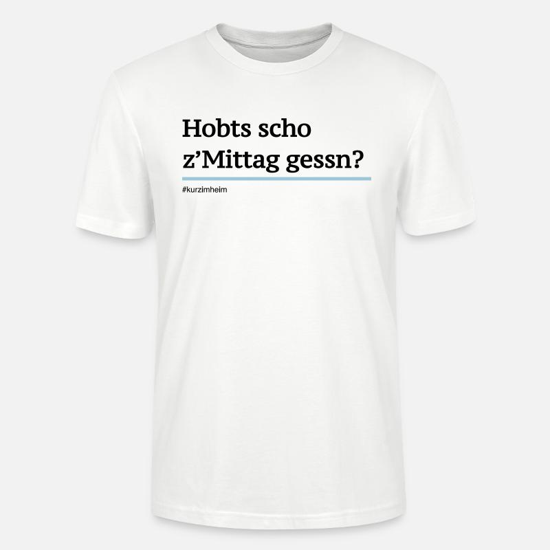 #kurzimheim - Stanley/Stella Unisex Bio-T-Shirt CRAFTER - Weiß