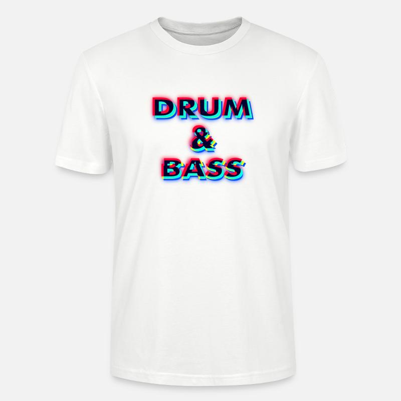 DnB GLITCH - Stanley/Stella Unisex Bio-T-Shirt CRAFTER - Weiß