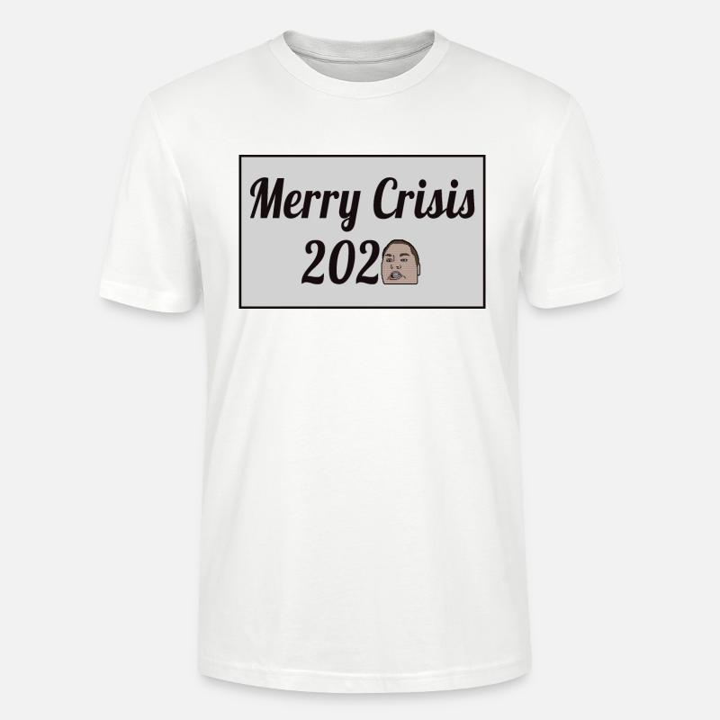 Joyeuse crise 2020 - T-shirt bio CRAFTER Stanley Stella Unisexe - blanc
