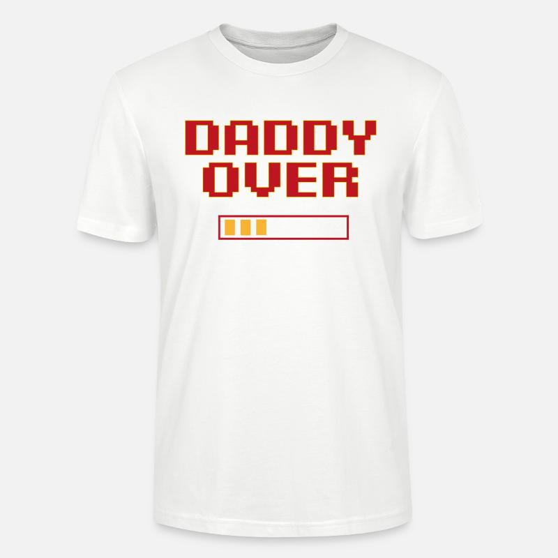 daddy over - T-shirt bio CRAFTER Stanley Stella Unisexe - blanc