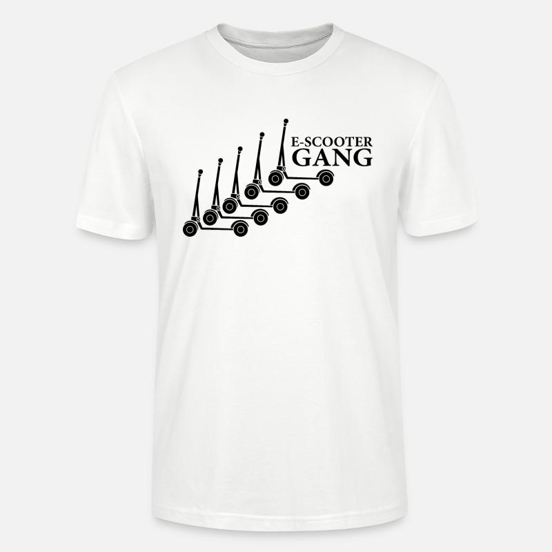 E-Scooter E-Roller Scooter - Stanley/Stella Unisex Bio-T-Shirt CRAFTER - Weiß