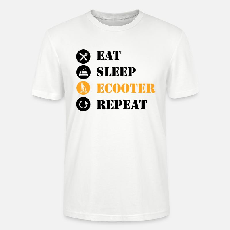 E-Scooter E-Roller Scooter - T-shirt bio CRAFTER Stanley Stella Unisexe - blanc