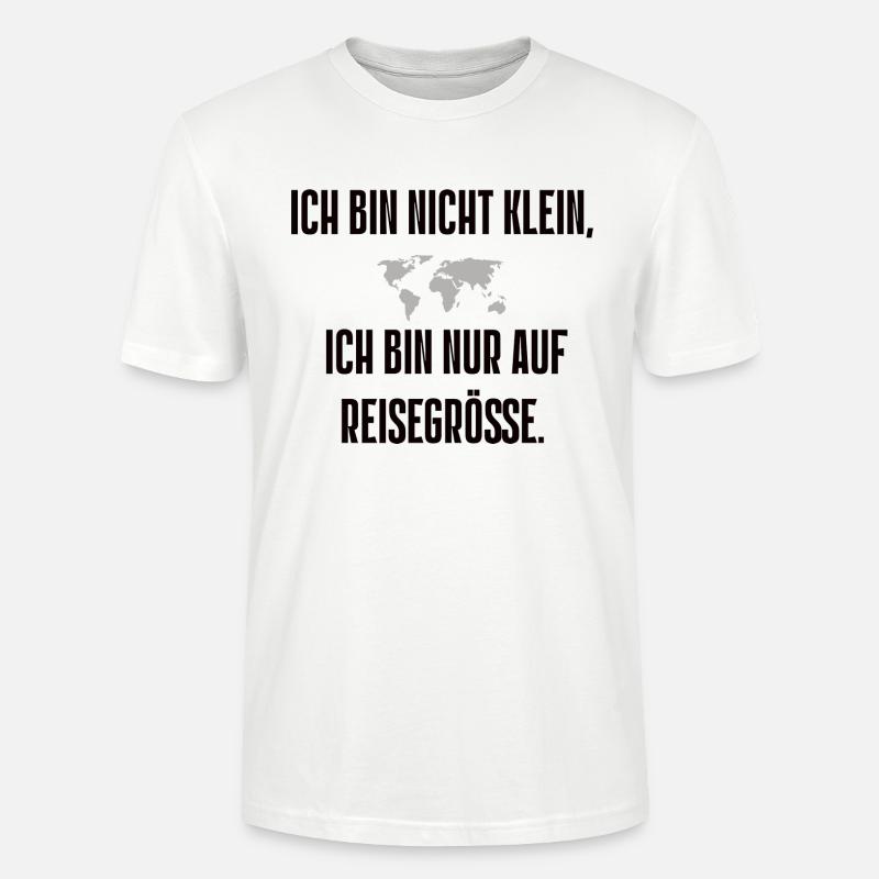 Spruch 9 - Stanley/Stella Unisex Bio-T-Shirt CRAFTER - Weiß